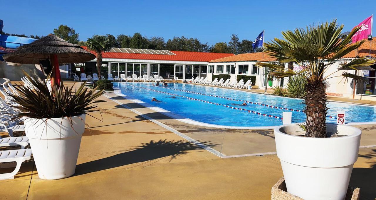 Mobilhome 2Ch Climatise-Terrasse Fermee-4 Velos-Camping 4 Etoiles Les Charmettes Les Mathes Exterior foto